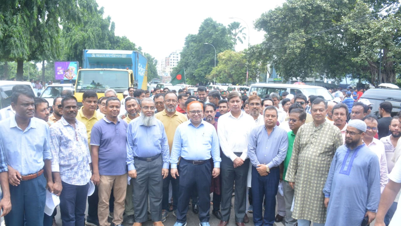 রূপালী ব্যাংকের র্যালি তারুণ্যের উৎসবে